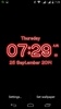 Neon Digital Clock LWP screenshot 1