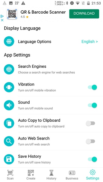 FREE QR Scanner - Preview 1