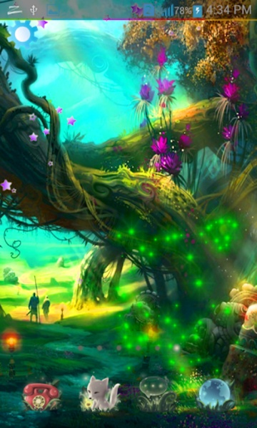 Touch Magic Live Wallpaper - Preview 2