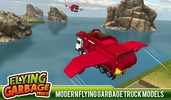 City Garbage Flying Truck 3D screenshot 3
