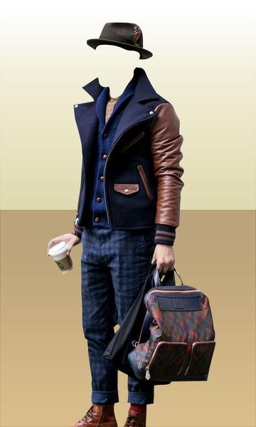 London Men Fashion Photo Suit - Preview 14
