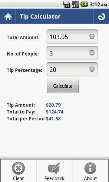 Percent Calculator (Free) - Preview 4