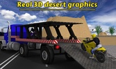 Moto Transporter Big Truck screenshot 14