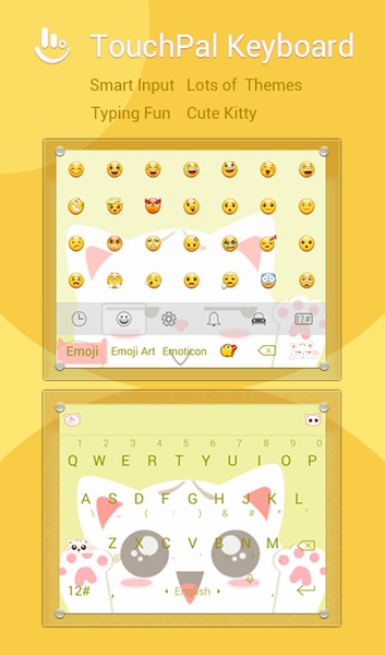 TouchPal SkinPack Bright Yogurt - Preview 2