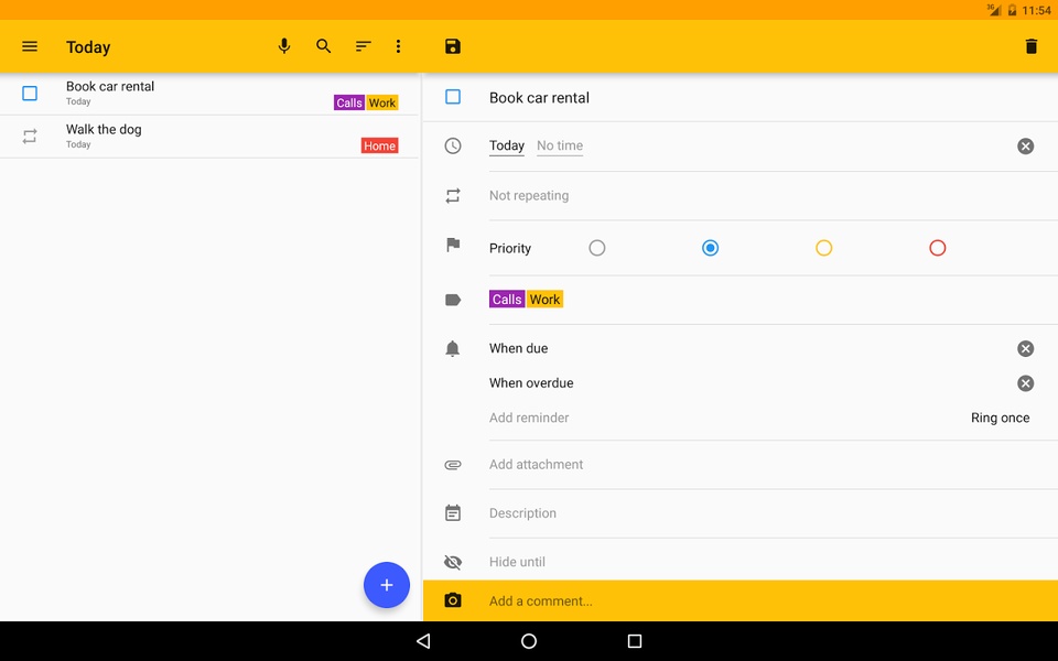 Tasks - Preview 7