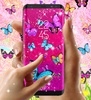 Glitter butterfly wallpapers screenshot 3