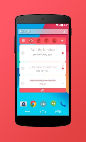 Clever Tasks Widget free - Preview 6