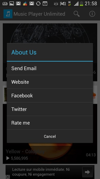 Music Player Unlimited - Preview 3
