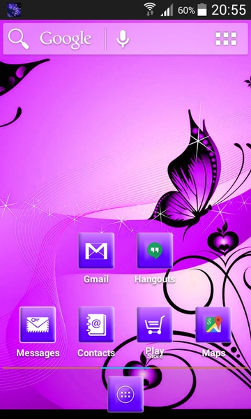 Purple Nature ADW Theme - Preview 7