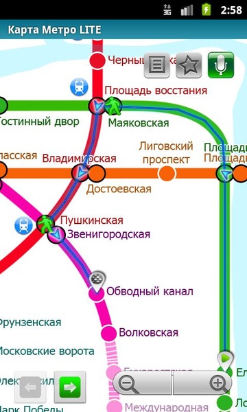 Saint Petersburg, Russia (map for Metro24) - Preview 3