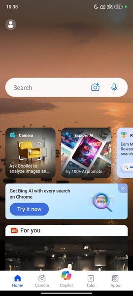 Microsoft Bing Search - Preview 1