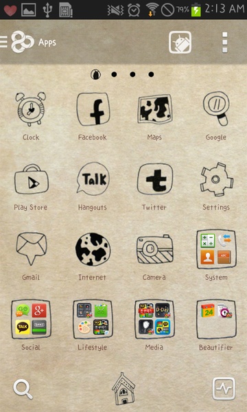 Life time Go Launcher EX - Preview 3