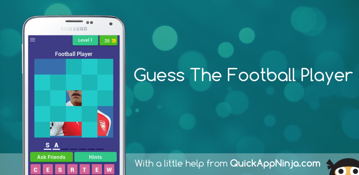Quickappninja Guess The Football Player - Preview 1