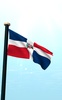 Dominikaaninen tasavalta Drapeau 3D Librement screenshot 4