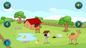 تعلم والعب : حيوانات المزرعة screenshot 1