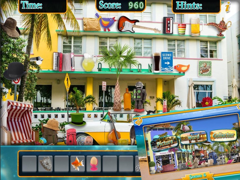 Hidden Objects Florida - Preview 1