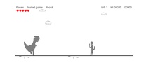 Cactus Run Classic - Dino jump screenshot 2