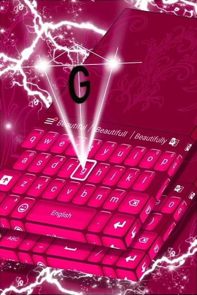 Keyboard Color New Pink - Preview 2