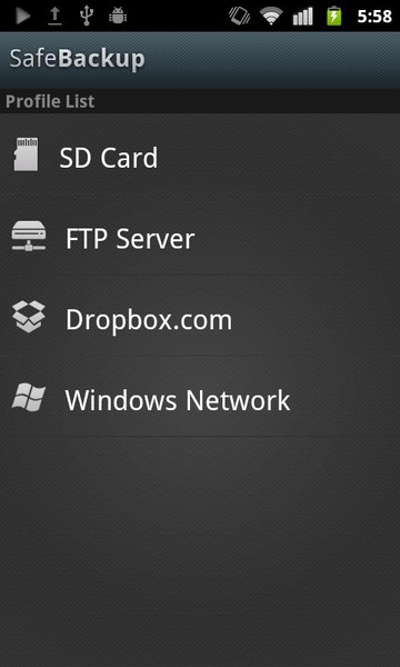 Safe Backup - Preview 2