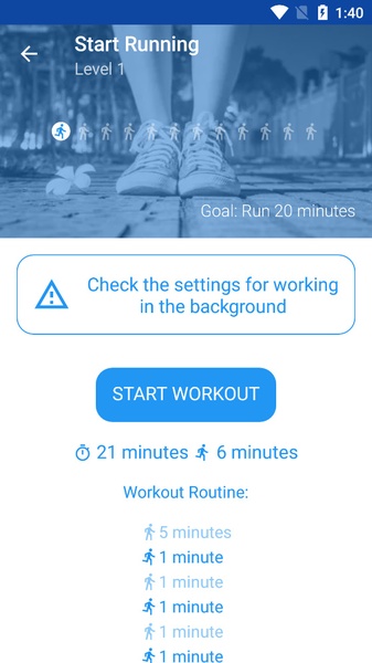 Start to Run - Preview 1