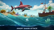 Angry White Shark Hunting Game screenshot 2