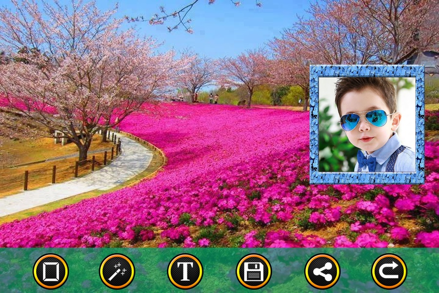 Garden Photo Frame - Preview 2