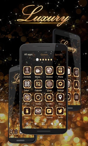 Luxury GO Launcher - Preview 2