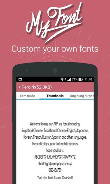 My Font - Preview 1