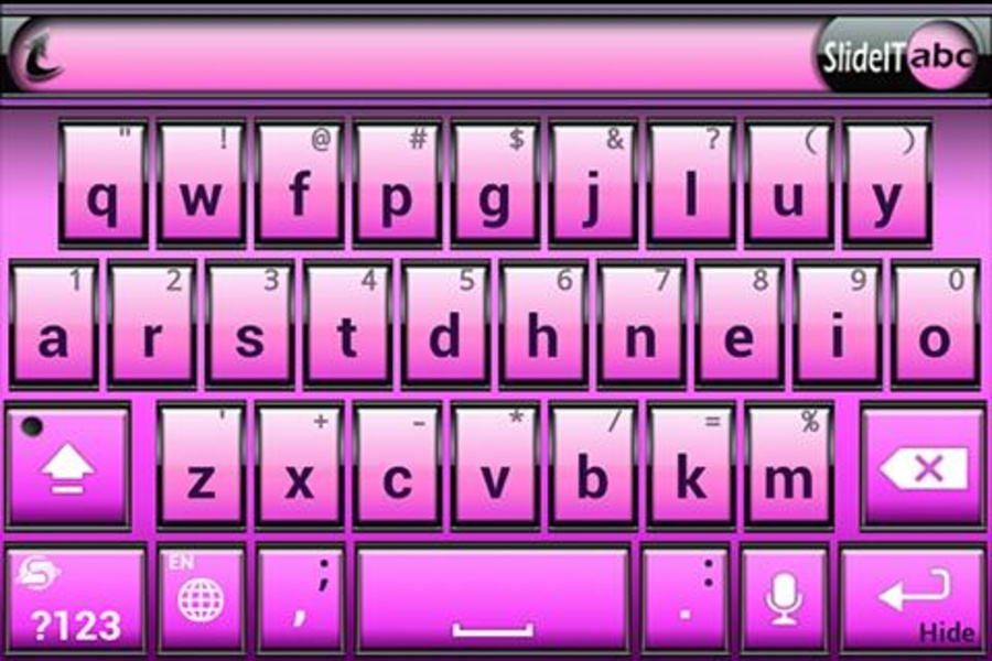 SlideIT Pink metal box skin - Preview 1