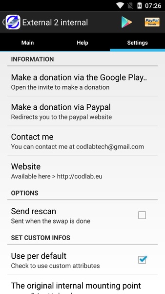 Android sdcard external 2 internal - Preview 5