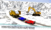 Winter Snow Excavator Crane Op screenshot 3