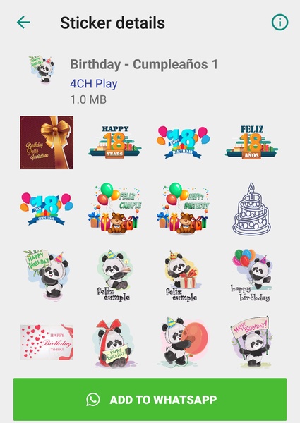 Happy Day Stickers - Preview 2