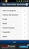 SQL Interview Questions Lite screenshot 3