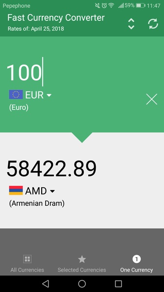 Fast Currency Converter - Preview 2