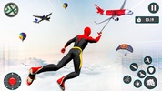 Flying Rope Hero: Spider Games screenshot 1