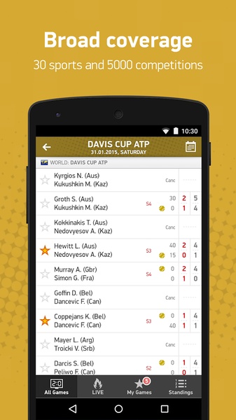 FlashScore.com.au - Preview 9