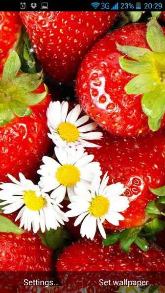 Strawberry Live Wallpaper - Preview 3