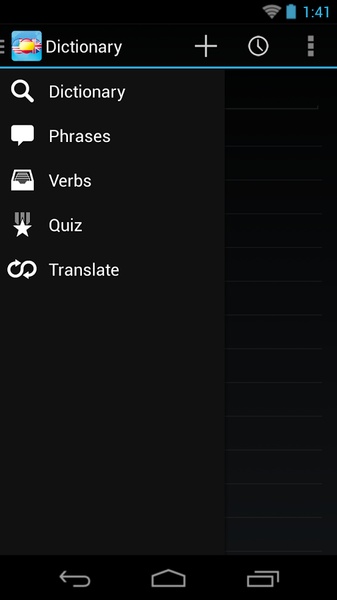 Spanish English Dictionary - Preview 1