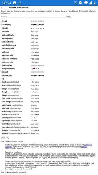 Best Stylish Fonts for Facebook - Preview 2