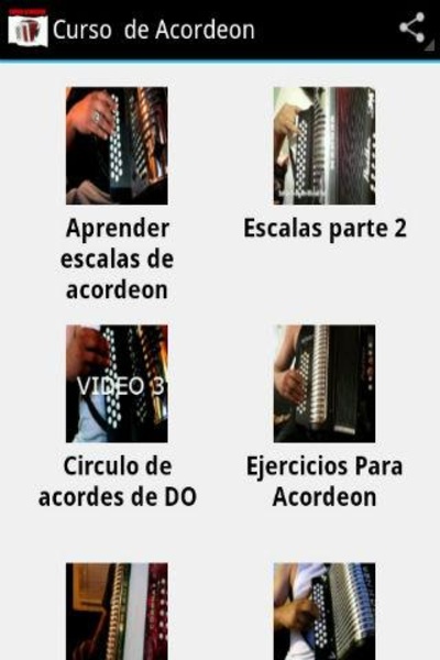 Curso de Acordeon - Preview 1