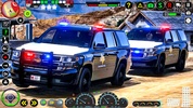 Rear Police Car Chase Game 3D screenshot 1