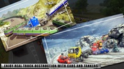 Giant Long Truck Road Train screenshot 11