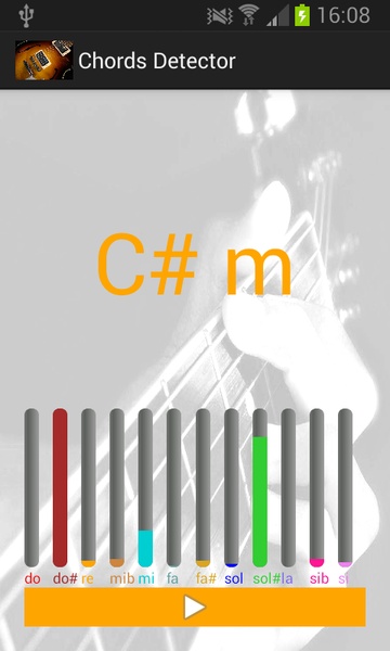 Chords Detector - Preview 2