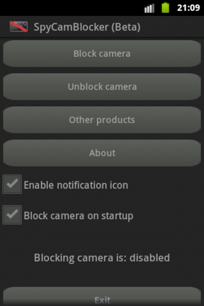 SpyCamBlocker (Beta) - Preview 1