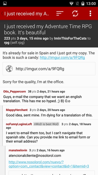 RedReader - Preview 8
