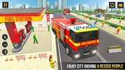 City Rescue: Fire Engine Games screenshot 6
