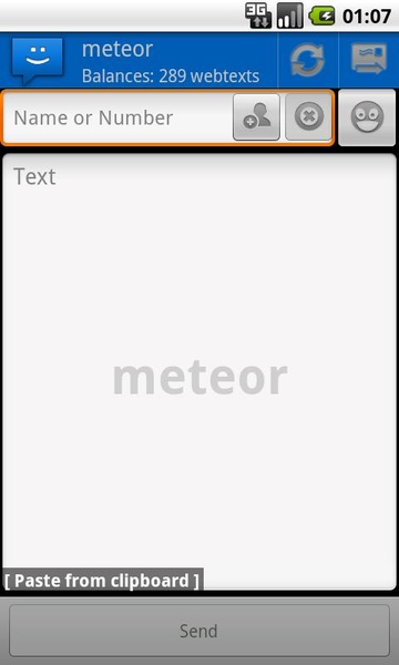 WebSMS Connector: Meteor (Ireland) - Preview 2
