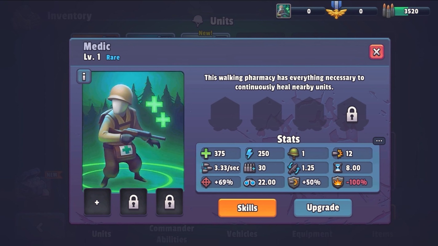 GUNS UP! Mobile War Strategy screenshot