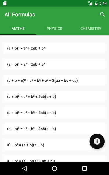 All Formulas - Preview 1