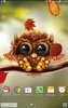 Autumn Little Owl Wallpaper screenshot 4